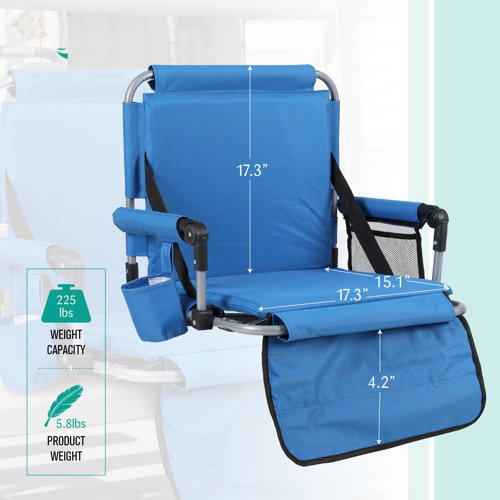 Arlmont & Co. Marvin Reclining Stadium Seat & Reviews Wayfair